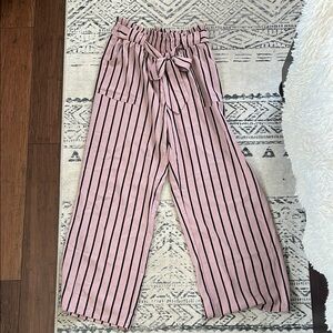 Striped Pink Trousers